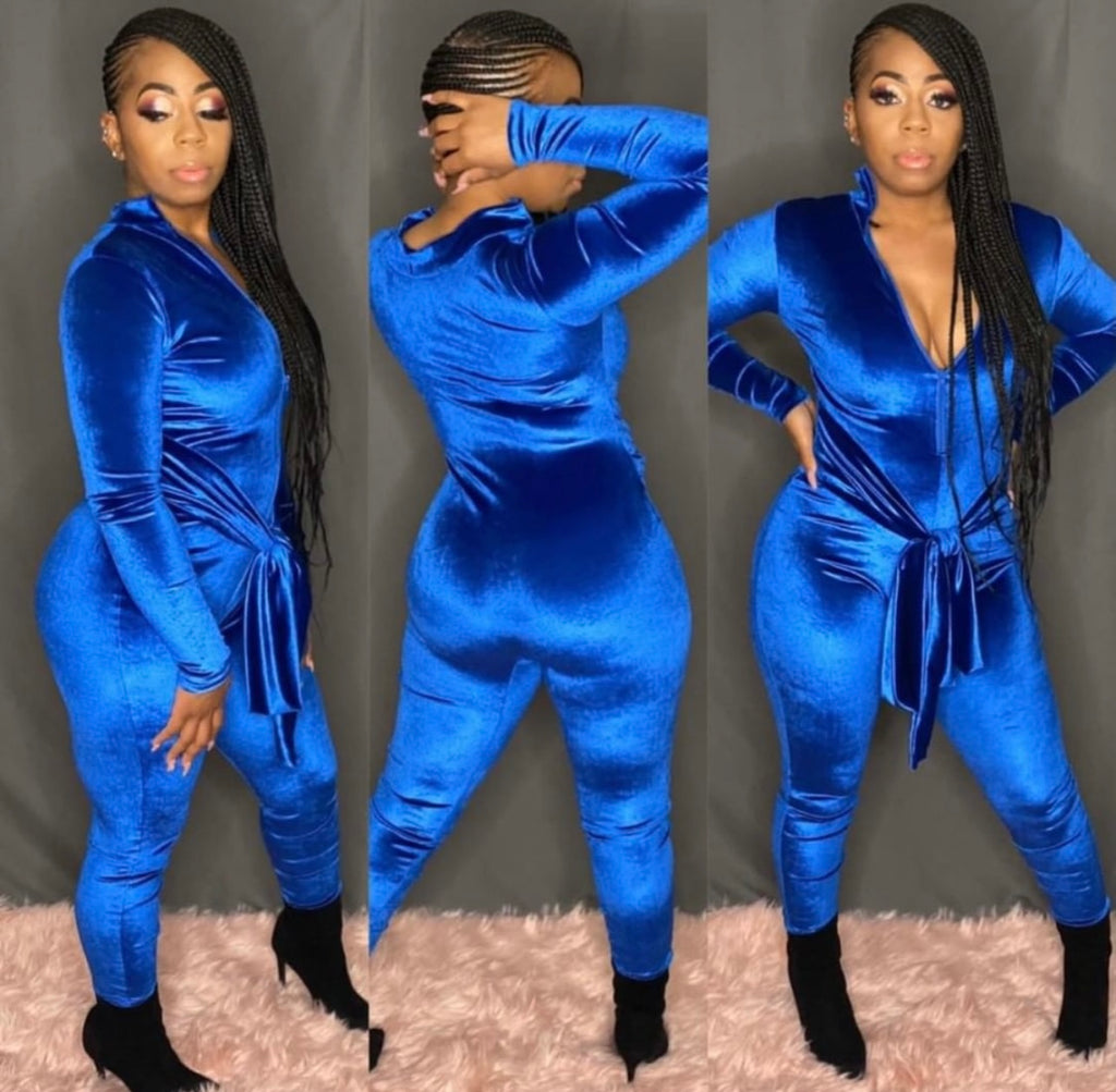 Velvet Jumpsuit