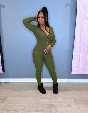 Olive Jumpsuit