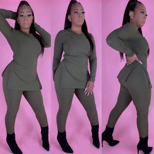 Olive slit set